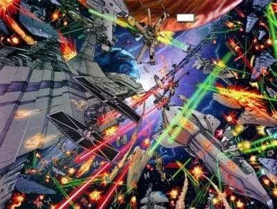 L'Empire découvre pour la première fois la Flotte Rebelle